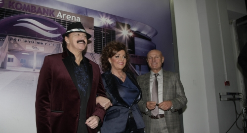 Bekuta, Džinović i Šaulić u Areni / Foto: Rajko Ristić | Foto: 
