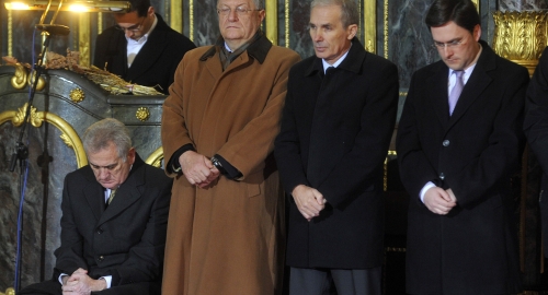 Nikolić na liturgiji | Foto: 
