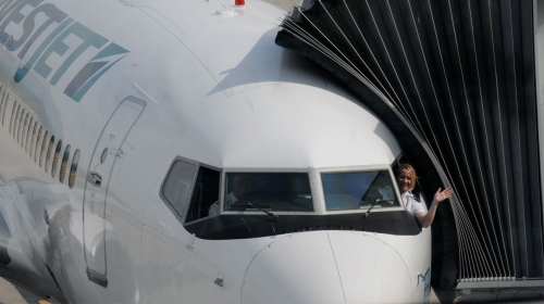 pilot žena