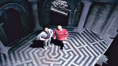 Ovde je sniman  film „Lavirint“ sa  Draganom Nikolićem...