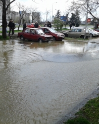 Havarija na Novom Beogradu