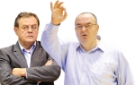 Tenzija i dalje traje: Čović i Vujošević
