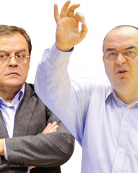 Tenzija i dalje traje: Čović i Vujošević