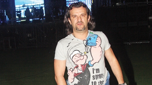 Aca je sa Sonjom i Viktorijom  obišao stadion “Marakana”, gde je imao i završnu probu sa bendom