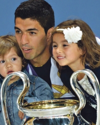 Bendžamin i Delfina  uživali su u prvom  Suarezovom  važnom  trofeju