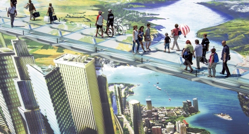 Fantastična Vertigo umetnost Foto: Reuters