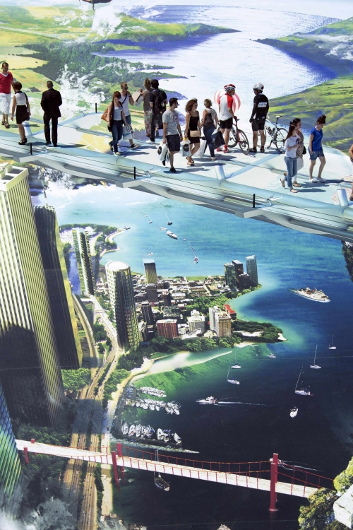 Fantastična Vertigo umetnost Foto: Reuters