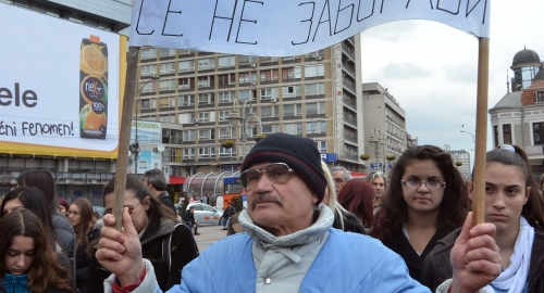 Protest u Nišu / Foto: Kostadin Kamenov | Foto: 