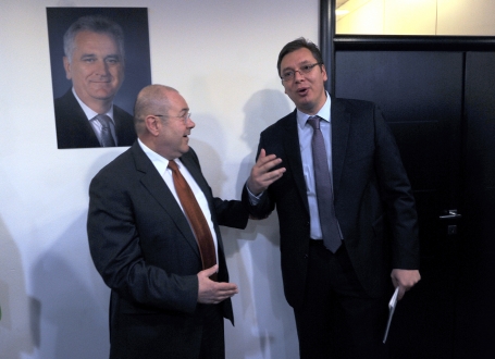 Aleksandar Vučić i Ištvan Pastor