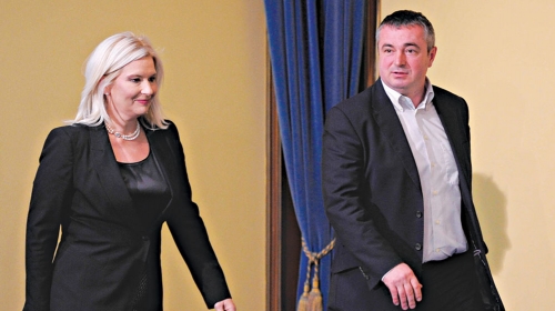 Zorana Mihajlović i Dušan Bajatović