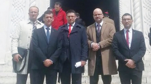 Dragiša Vasiljević, savetnik direktora „Lisja“(prvi sleva)