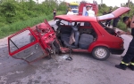 Povređene iz smrskanog vozila morali su da vade vatrogasci