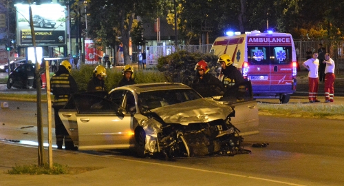 Saobraćajna nesreća u Novom Sadu / Foto: N. N. Travica