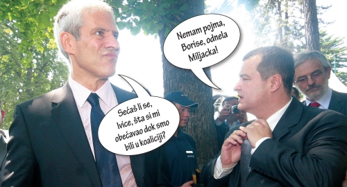 Boris Tadić i Ivica Dačić