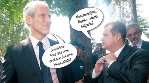 Boris Tadić i Ivica Dačić