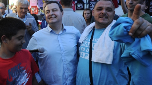 Dačić u Guči Foto: Goran Srdanov