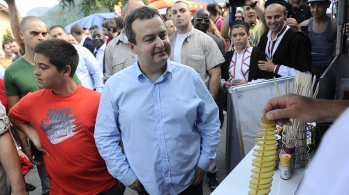 Dačić u Guči Foto: Goran Srdanov