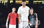 Novak Đoković, Jao Ming, Dominik Tijen