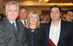 Podrška sa vrha: Tomislav  Nikolić sa suprugom i Rastkom Jankovićem