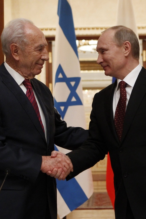 Putin i Šimon Peres