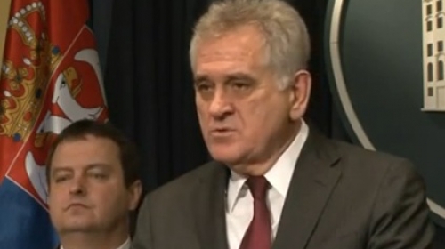 Predsednik Srbije Tomislav Nikolić, i premijer Ivica Dačić