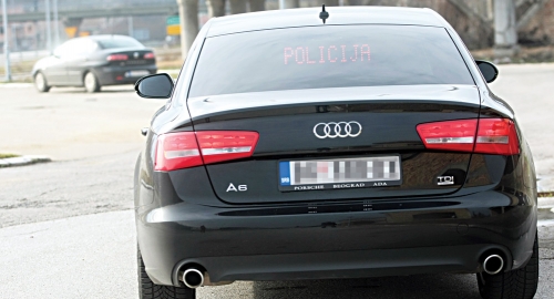 Policijski „presretači“ nemaju obeležja