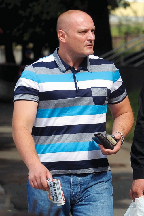Pavlović  juče ispred  Specijalnog  suda