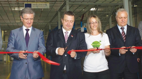 Svečano otvaranje farbike „Gorenje“