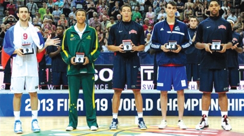 Pošto pevuši Cecine pesme, za FIBA  je logično da je Šarić iz Srbije