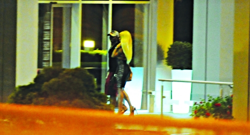 Blondi i Đemba na tajnom sastanku / Foto: Vesna Lalić