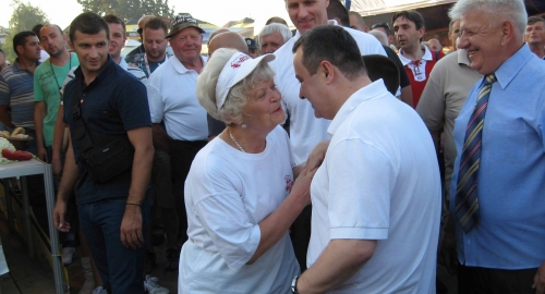 Dačić u Guči / Foto: Biljana Nenković