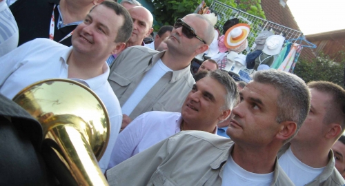 Dačić u Guči / Foto: Biljana Nenković