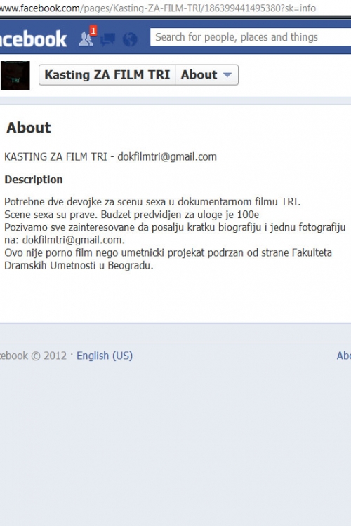 (S)porno obaveštenje