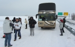 Zavejani u autobusu