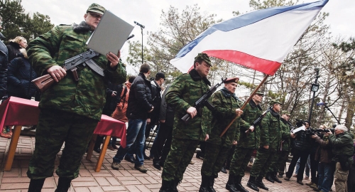 Proteklog vikenda  na Krimu su  formirane nove  oružane snage