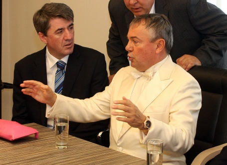 Žarko Obradović i Mića Jovanović