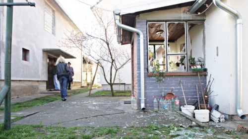 Eksplozija razbila stakla na kući