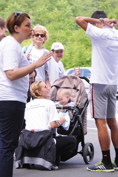 Lepo im stoji beba: Novak Đoković i Jelena Ristić
