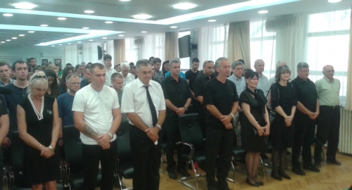 Komemoracija poginulim mladima u nesreći u Novom Sadu Foto: N. N. T.