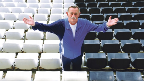Legendarni trener Dušan Trbojević, šef Partizanove skauting službe