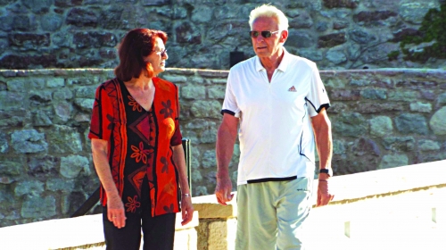 Novakovi baka i deka sa mamine strane Zdenko i Elizabeta