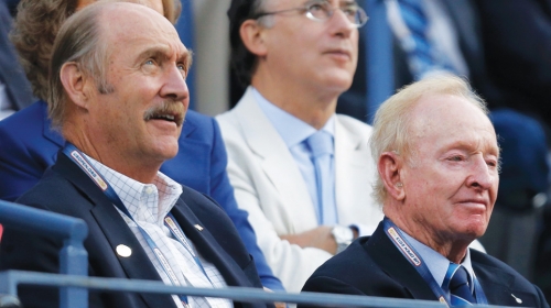 Teniske legende: Sten Smit i Rod Lejver