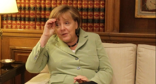 Protesti u Atini protiv Angele Merkel