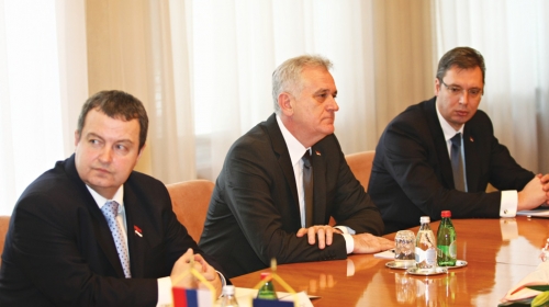 Stiglo pojačanje iz  Amerike i iz Rusije:  Dačić, Nikolić i Vučić