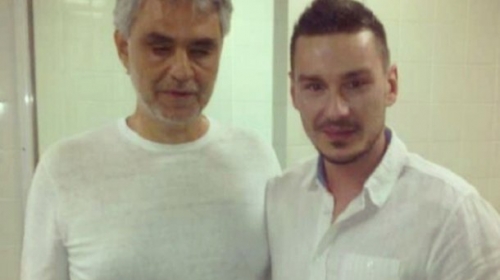 Andrea Bočeli i Ivan Petrović