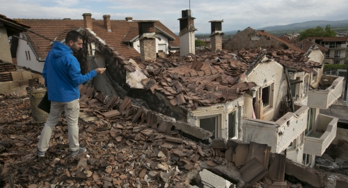 Kumanovo - dan posle borbe sa teroristima | Foto: Tanjug/AP