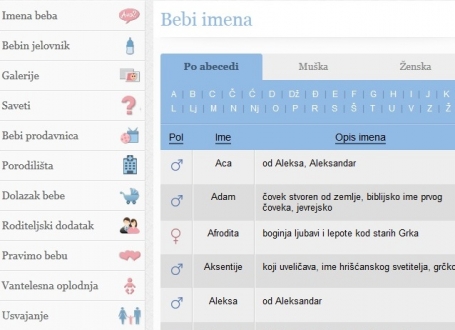 Sve o bebama na jednom mestu