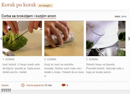 Recepti dostupni na samo jedan klik