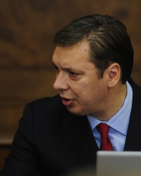 Sednica Vlade, Vučić Foto: Tanjug / Tanja Valić 11.7.