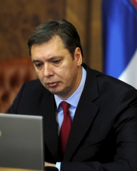 Sednica Vlade, Vučić Foto: Tanjug / Tanja Valić 11.7.